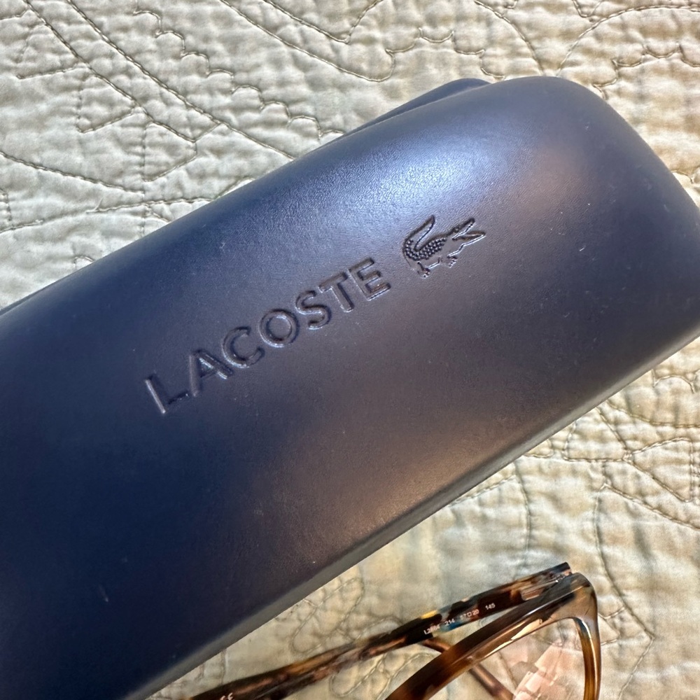 Lacoste Women’s Eyeglasses Frames L2884 Havana Cat Eye - Picture 2 of 9